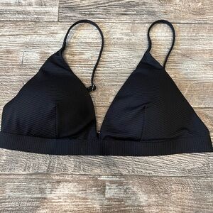 Black Triangle Bikini Top